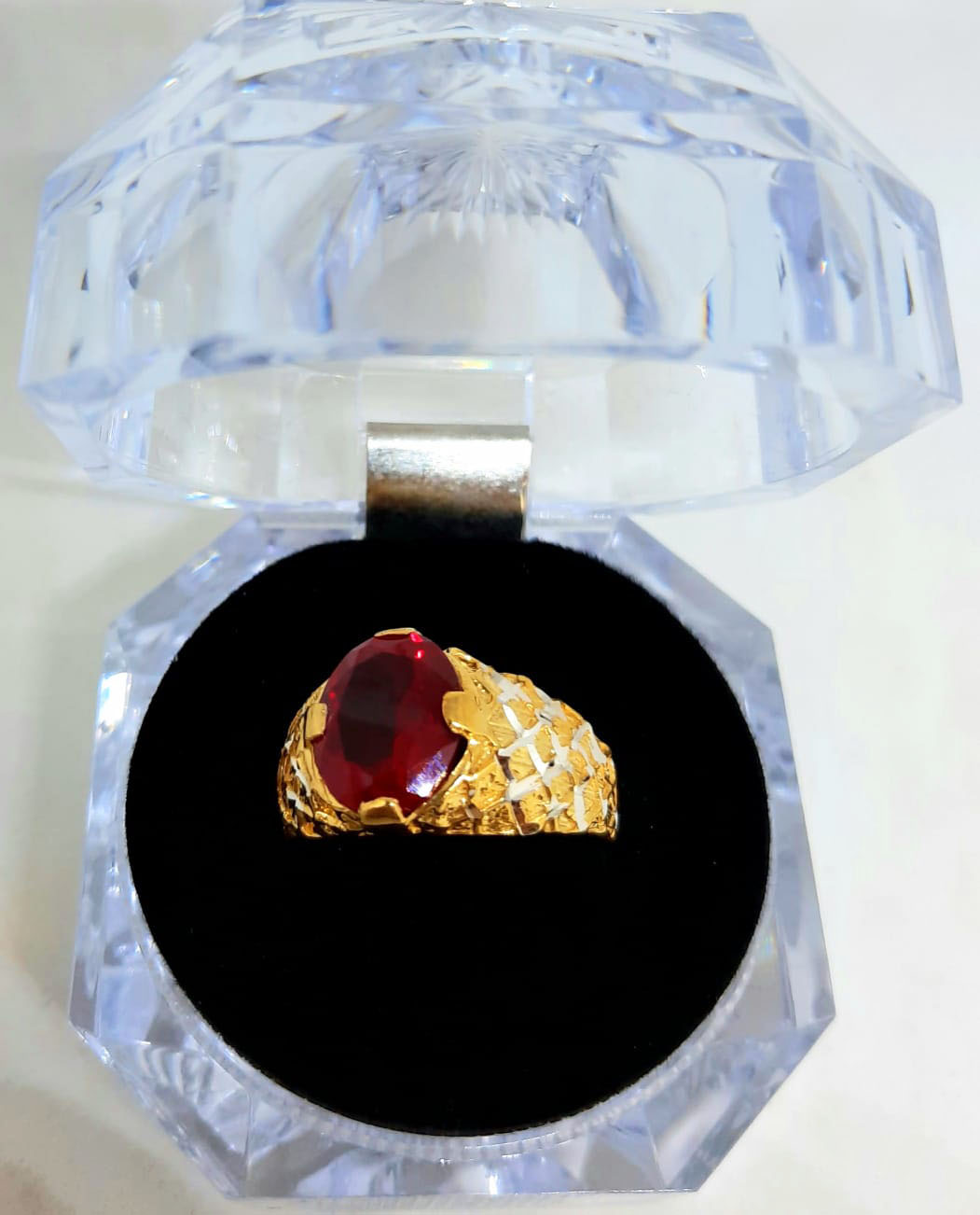 Gold Gent Ring